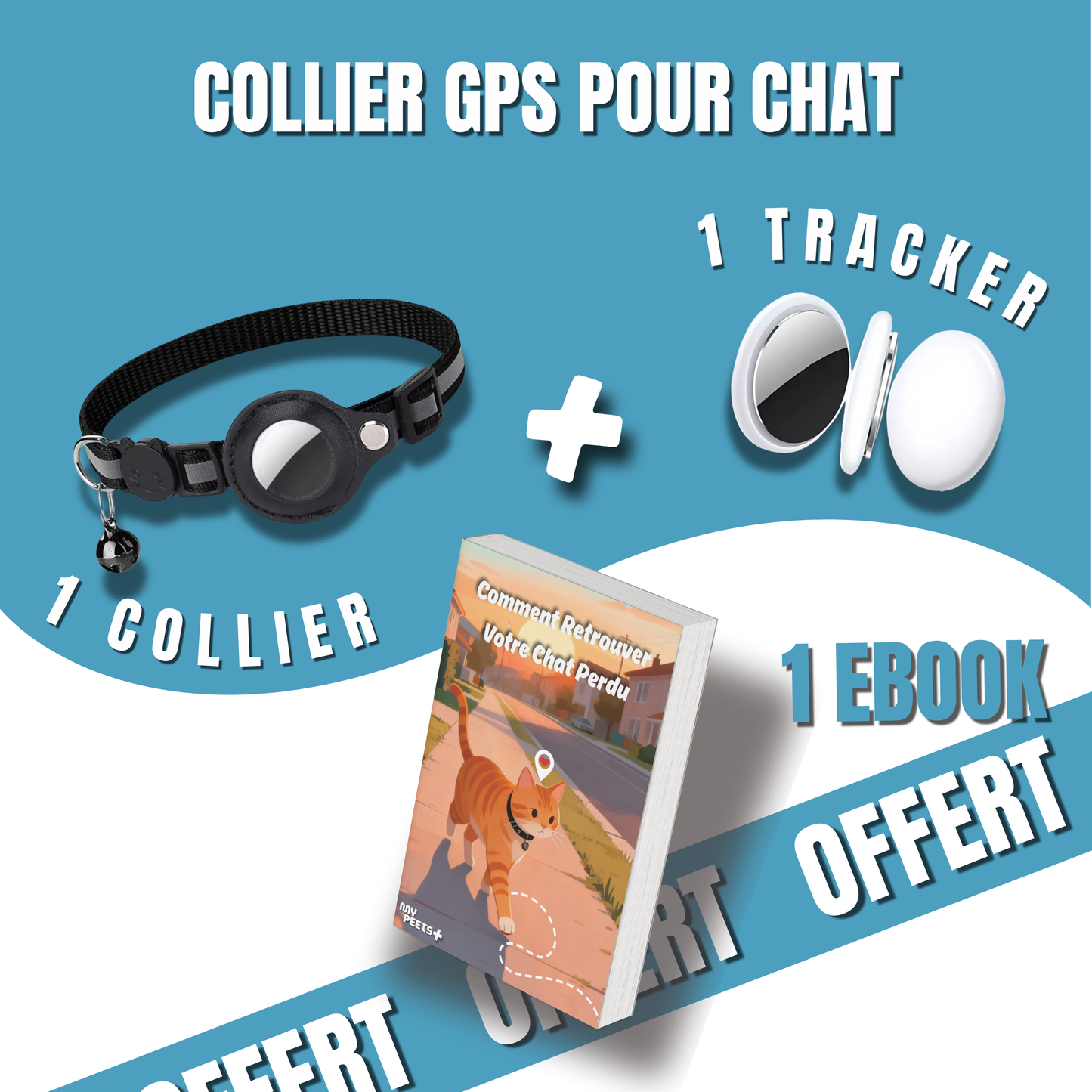 Collier GPS pour Chat